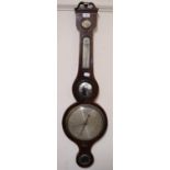 A barometer, with thermometer/damp dial