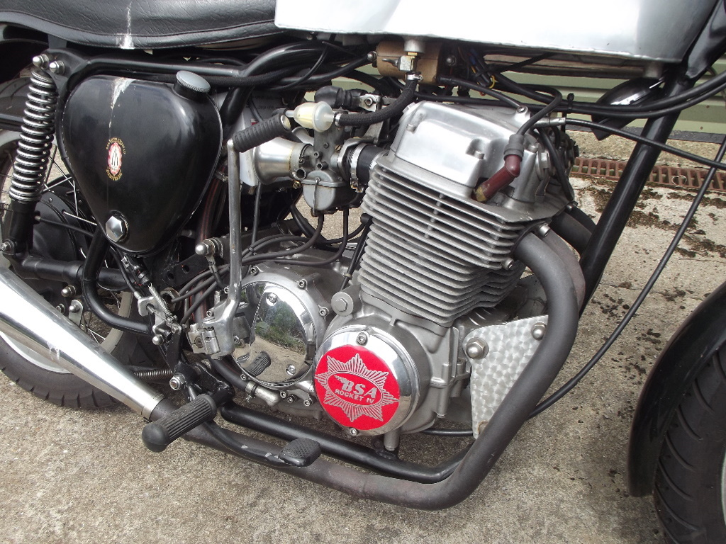 A 1970 BSA Honda 750/Four Special, registration number DWP 879J, frame number CA72033, - Image 4 of 6