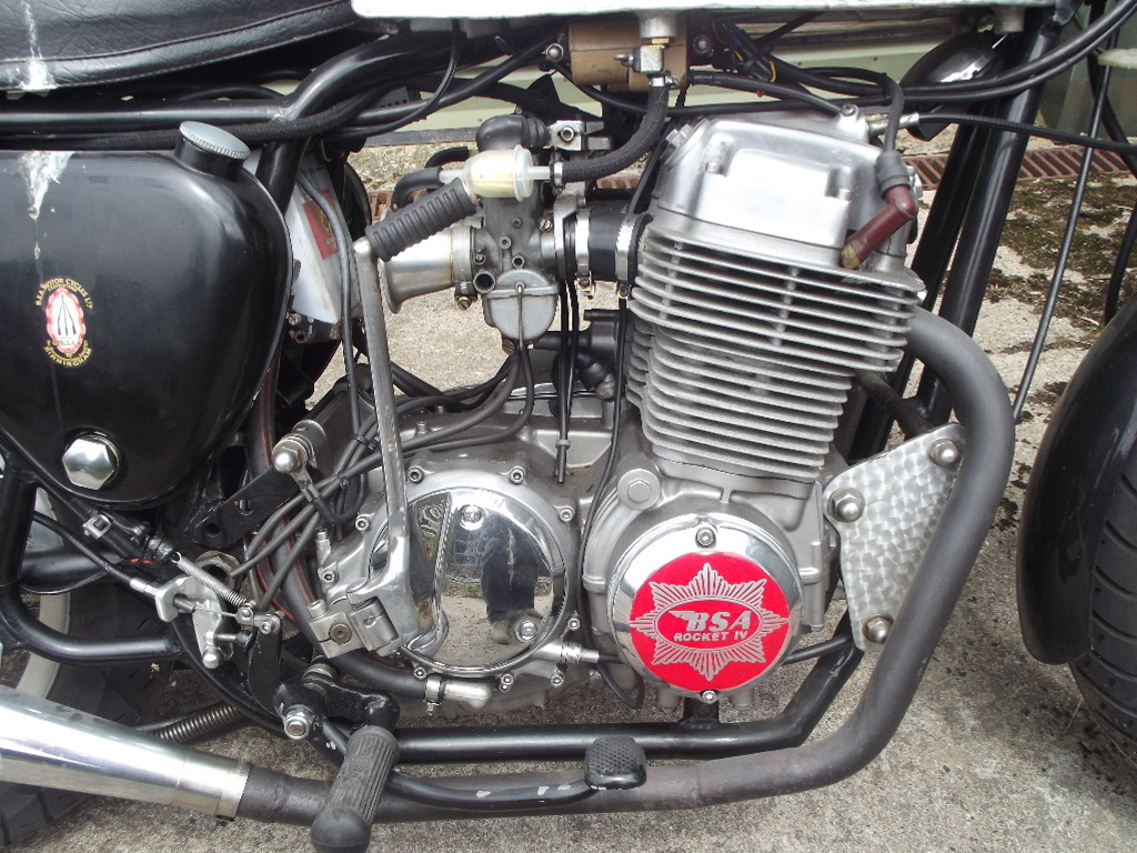 A 1970 BSA Honda 750/Four Special, registration number DWP 879J, frame number CA72033, - Image 5 of 6