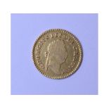 A George III 1/3 guinea,