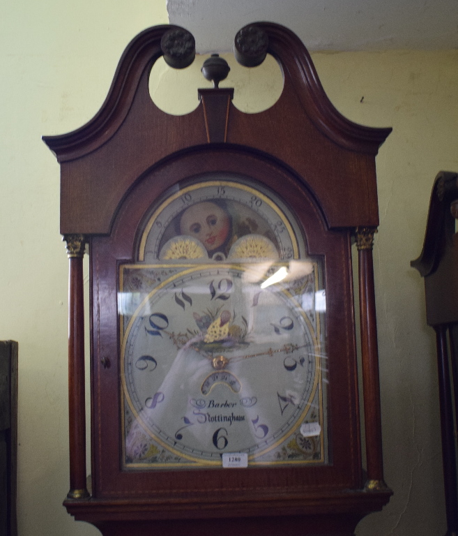 A longcase clock, - Image 3 of 5