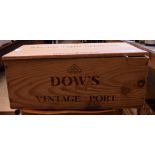 Six bottles of Dow's vintage port, 1991,