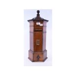 A country house style letter box,