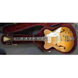 A Kay Jazz II hollow body electric guitar, circa 1963,