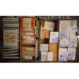 A large group of Royal Mail and GPO stamp booklets (4 small boxes)