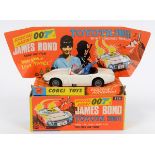 A Corgi Toys James Bond Toyota 2000 GT, 336, with James Bond and Aki figures,