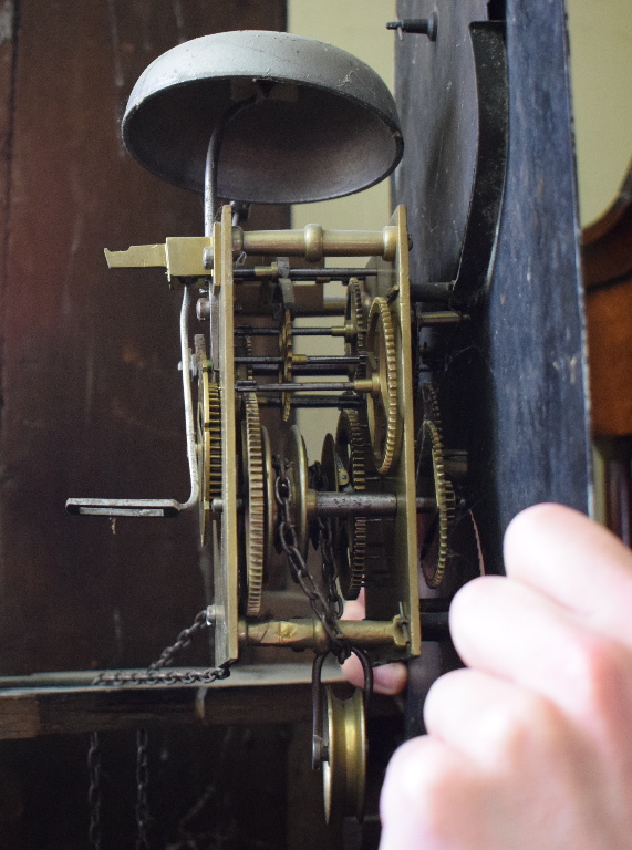 A longcase clock, - Image 4 of 5