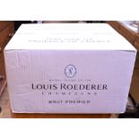 Six bottles of Louis Roederer champagne,