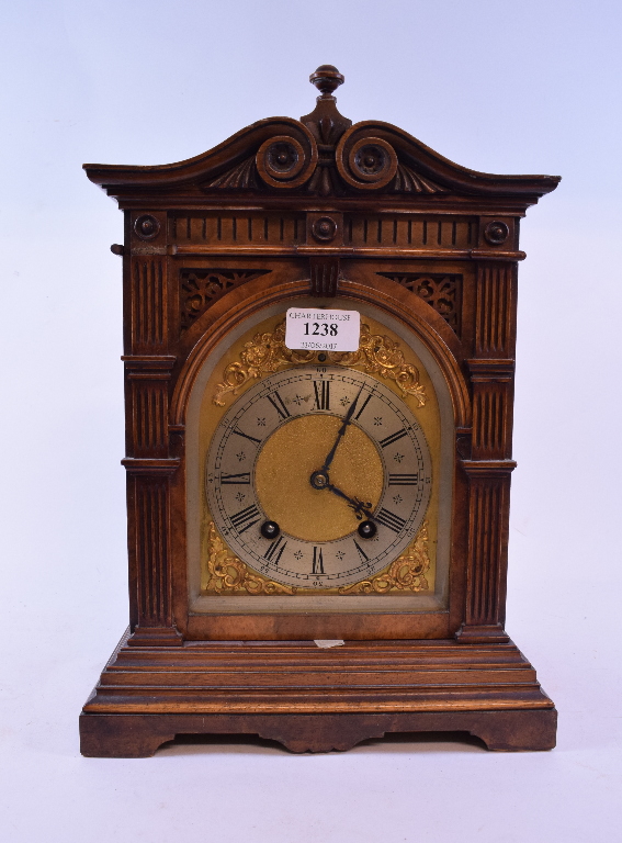 A German mantel clock,