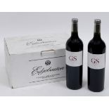 Twelve bottles of Edgebaston GS Cabernet Sauvignon,