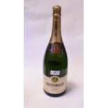 A magnum of Taittinger Champagne,