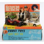 A Corgi Toys gift set No 40, the Avengers,