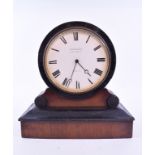 A Calderwood of Pimlico mantel clock, with an 11 cm diameter dial,