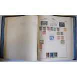 Assorted world stamps, in a Triumph stamp album,