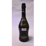 A bottle of Veuve Cliquot Grande Dame Champagne,