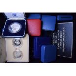 A collection of modern silver Piedfort and other silver proof £1,