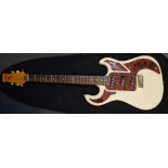 A Burns Marquee electric guitar,