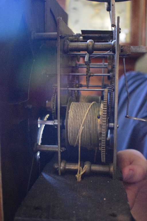 A longcase clock, the 27. - Image 2 of 3