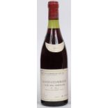 A bottle of Gevrey Chambertin 1er Cru,