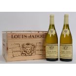 Six bottles of Saint Aubin Les Murgers Des Dents De Chien, Louis Jadot, 2008,