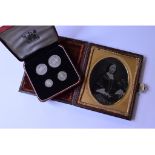 An Elizabeth II Maundy set, 1962, boxed,