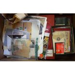 Assorted mint and used stamps, loose and in albums, and a group of postal history,