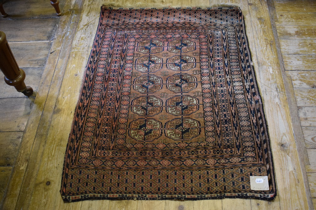 A Turkman rug,