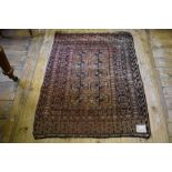 A Turkman rug,