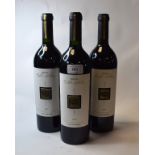 Three bottles of Casas Del Bosque Gran Estate Selection Reserva Privada, 2009,