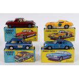 A Corgi Toys Lancia Fulvia Sport Zagato, 223, and three others La Dandy coupe, 259,