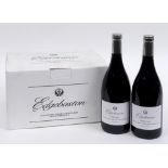 Twelve bottles of Edgebaston Shiraz,