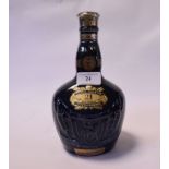 A bottle of Chivas Royal Salute 21 year old whisky Delivery of this lot can be arranged with a