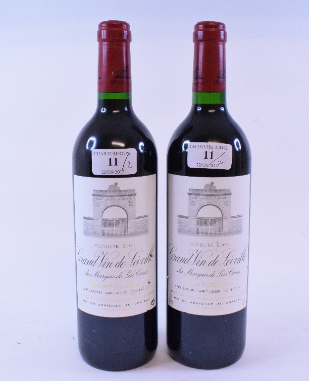 Two bottles of Grand Vin de Leoville,