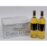 Eighteen bottles of Chateau La Croix Graves Supérieures,