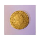 EXTRA LOT: A George III sovereign,