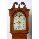 A longcase clock,