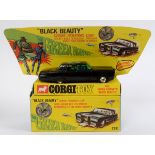 A Corgi Toys The Green Hornet Black Beauty crime fighting car,