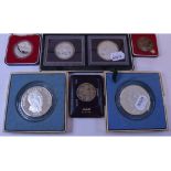 EXTRA LOT: Two Republic of Panama silver proof 20 Balboas, with certificates, 1974, box,