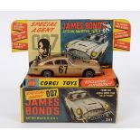 A Corgi Toys James Bond Aston Martin DB5, 261, with James Bond and other figure,