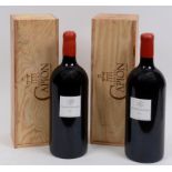 Two 3 litre bottles of Chateau Capion - Syrah/Grenache/Mourvedre, 2007,