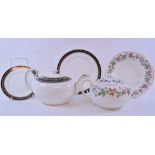 A Wedgwood Ivory House pattern part tea and dinner service,