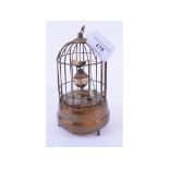 A singing bird automaton, 18.5 cm high Condition report Report by NG Modern item.