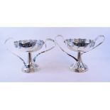 A pair of WMF electroplated two handled