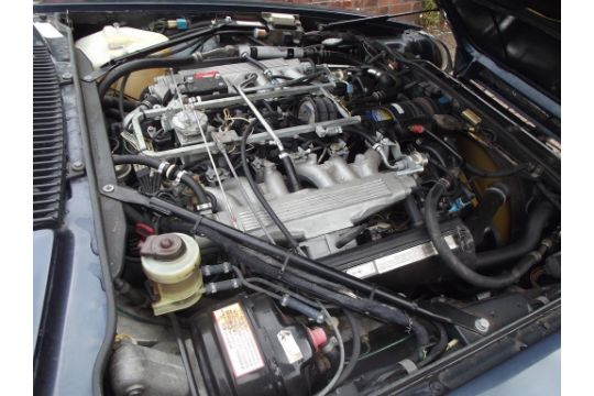 A 1987 Jaguar XJ-SC V12, registration number E621 AAU, metallic blue. - Image 4 of 4