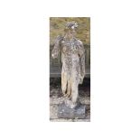 A reconstituted stone classical figure,