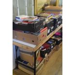 Assorted leather bindings and other volumes (16 boxes)