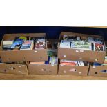 Assorted modern fiction and other books (6 boxes)