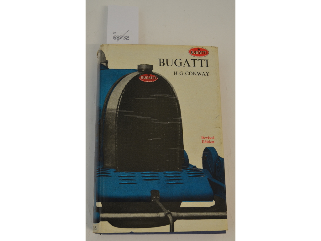 Conway (HG) Bugatti, and other Bugatti reference books,