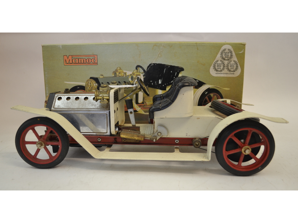 A Mamod steam road car, SA1, boxed, - Bild 4 aus 6