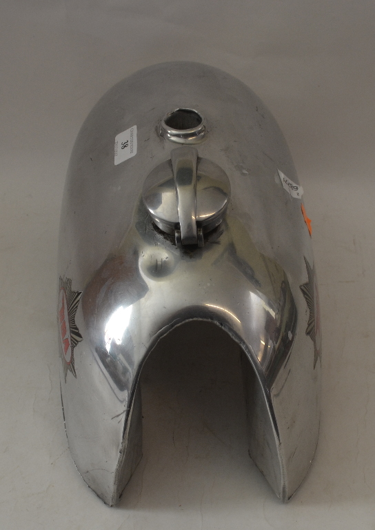 A BSA Gold Star scrambler aluminium fuel tank, - Bild 4 aus 4